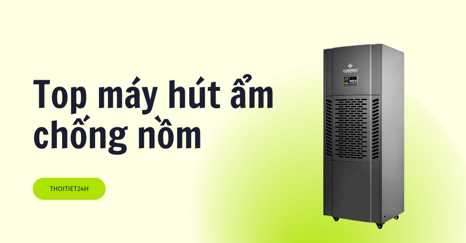 Top Máy Hút Ẩm Chống Nồm Ngon Bổ Rẻ Để Không Gian Luôn Khô Thoáng